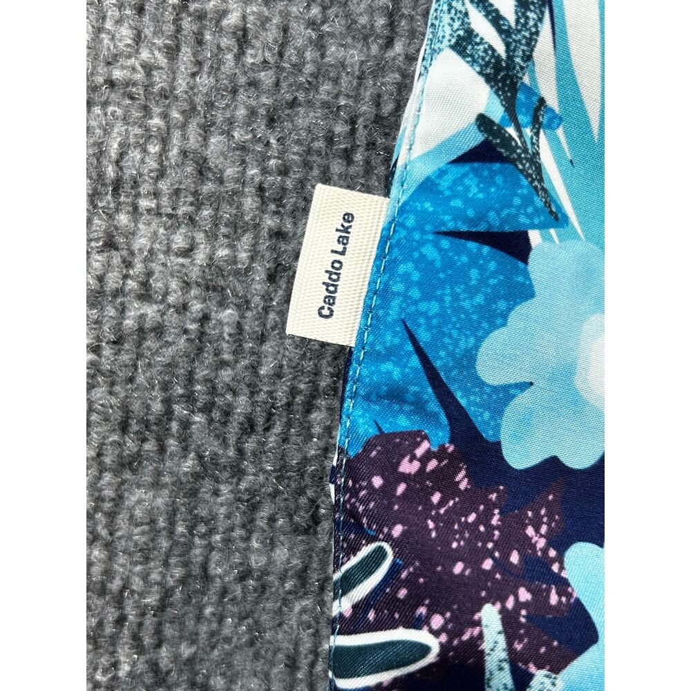 Magellan Fish Gear Floral Fishing Dress Blue Pink Women's Large - Picture 5 of 12